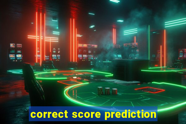 correct score prediction