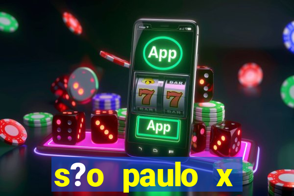 s?o paulo x cruzeiro palpite