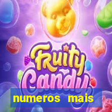 numeros mais sorteados na quina