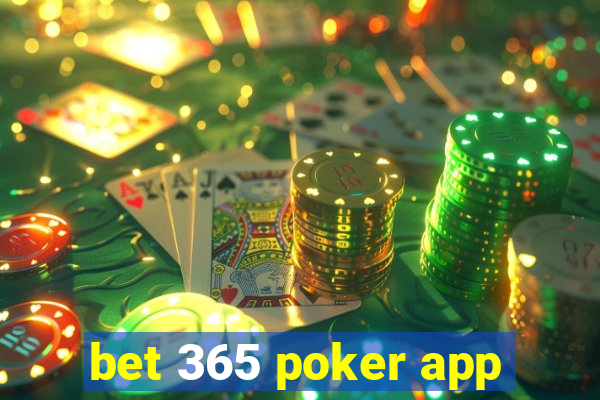 bet 365 poker app