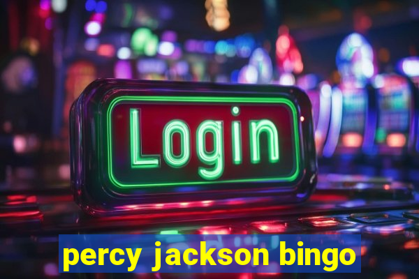 percy jackson bingo