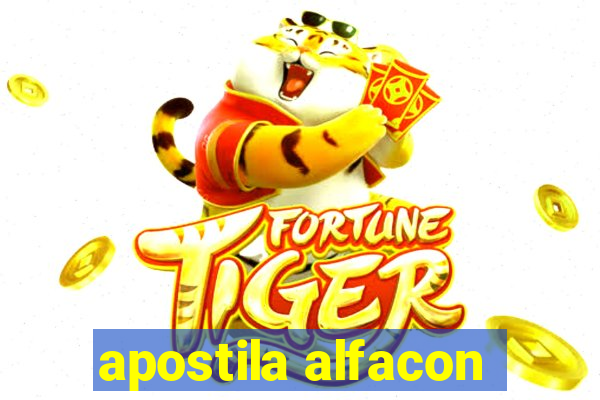 apostila alfacon