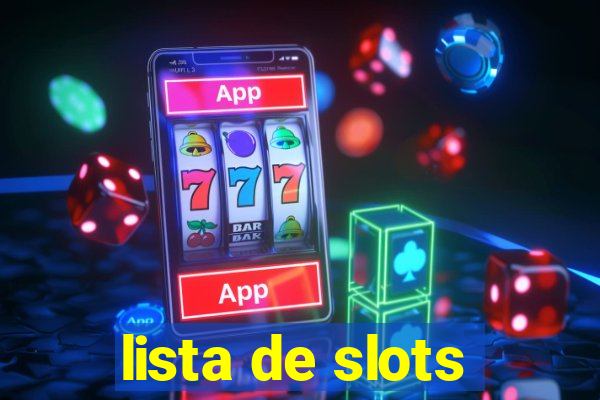 lista de slots