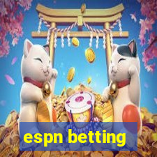 espn betting