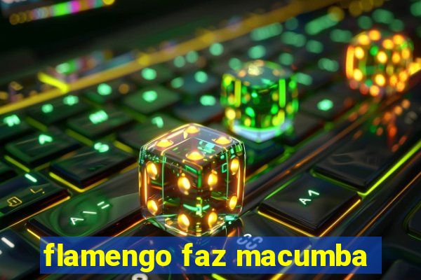 flamengo faz macumba