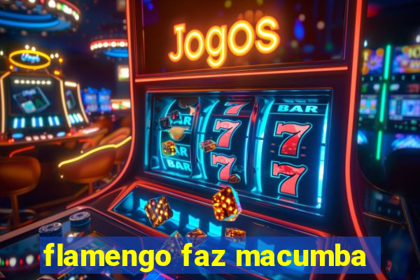 flamengo faz macumba