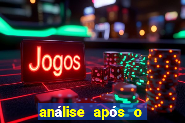 análise após o jogo de futebol