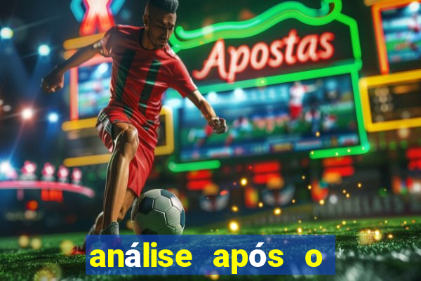 análise após o jogo de futebol