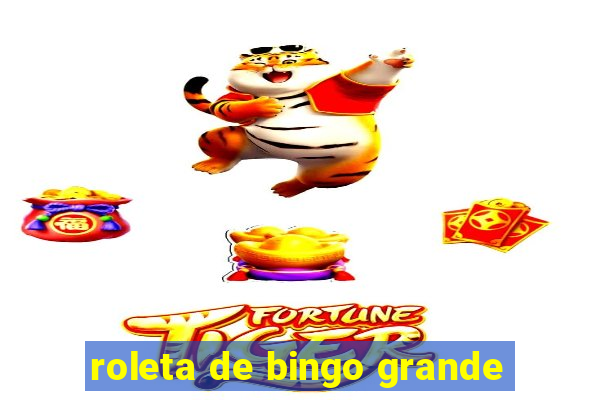 roleta de bingo grande