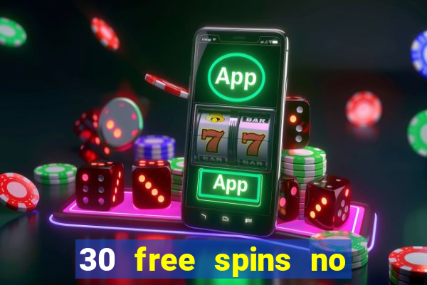 30 free spins no deposit paradise casino