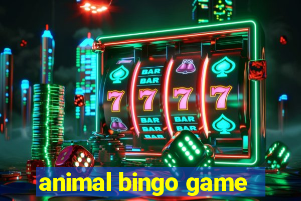 animal bingo game