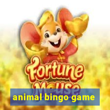 animal bingo game