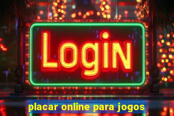 placar online para jogos