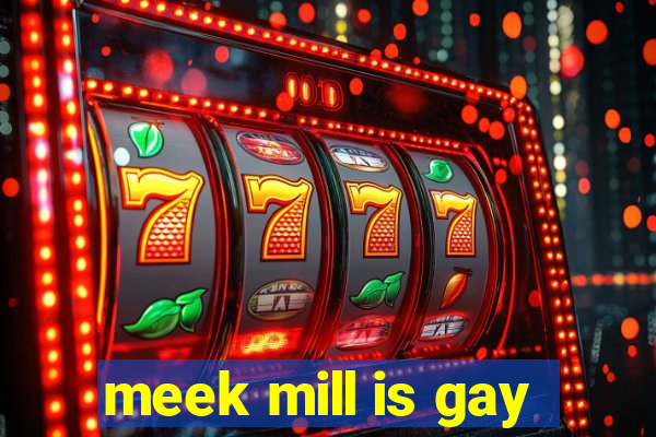 meek mill is gay