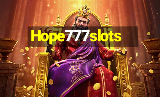 Hope777slots