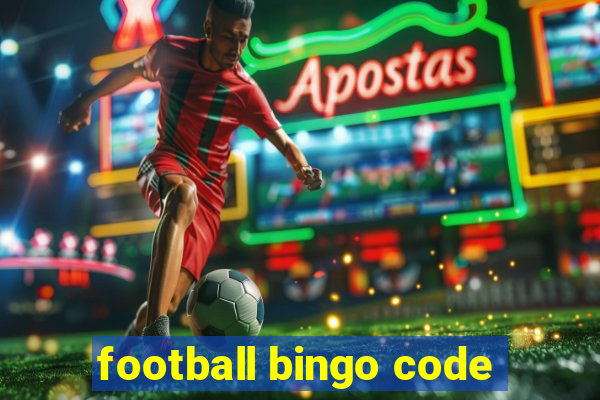 football bingo code