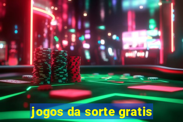 jogos da sorte gratis