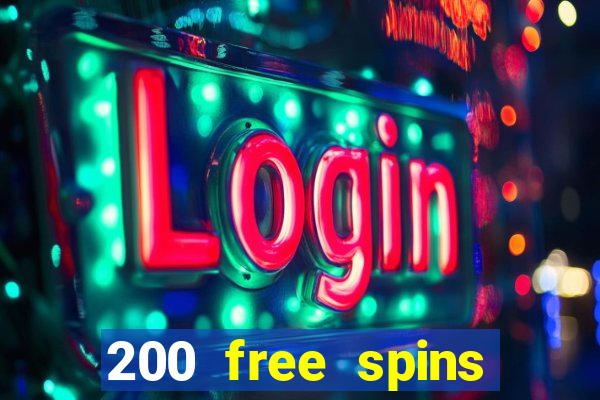 200 free spins online casino