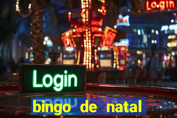 bingo de natal para imprimir gratis