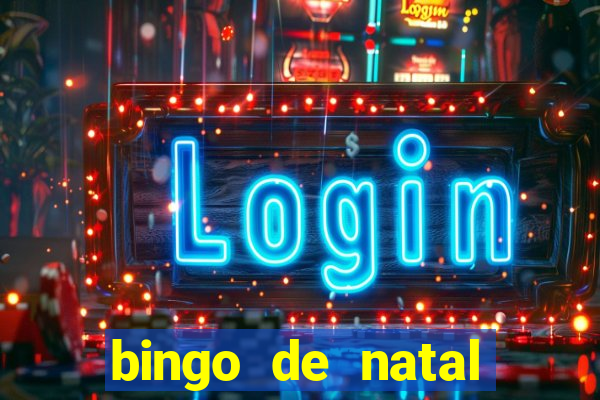 bingo de natal para imprimir gratis