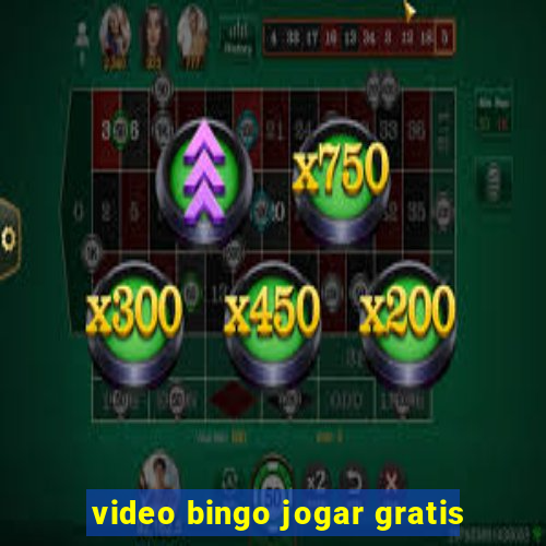 video bingo jogar gratis