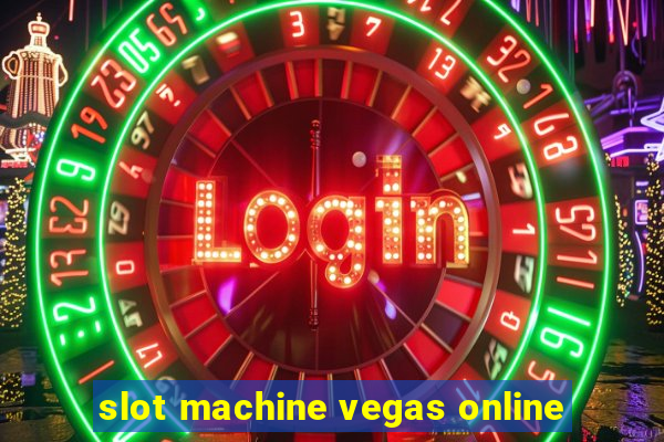 slot machine vegas online