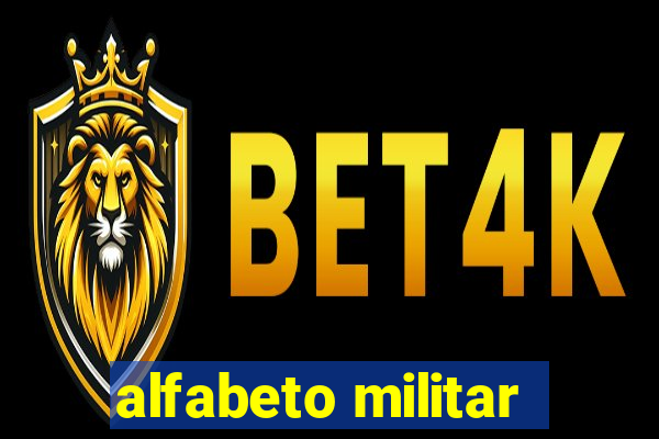 alfabeto militar