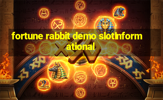 fortune rabbit demo slotInformational