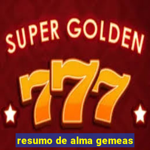 resumo de alma gemeas