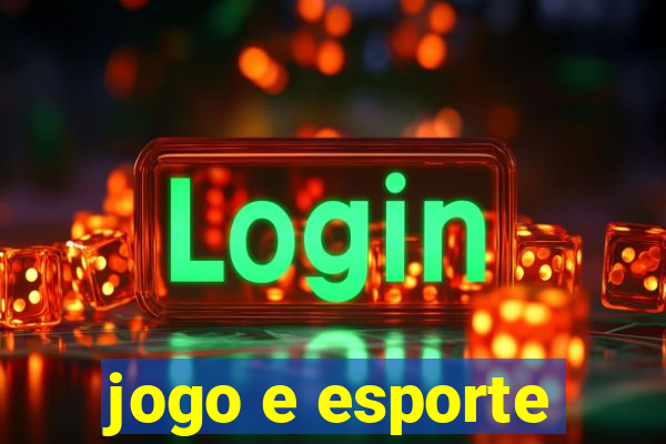 jogo e esporte