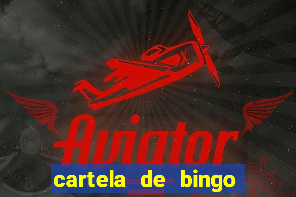 cartela de bingo ate 50 para imprimir