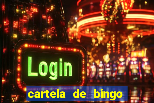 cartela de bingo ate 50 para imprimir