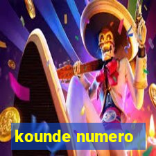 kounde numero