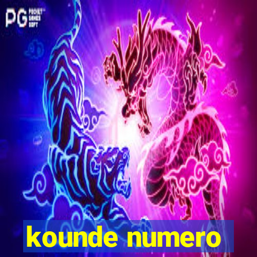 kounde numero