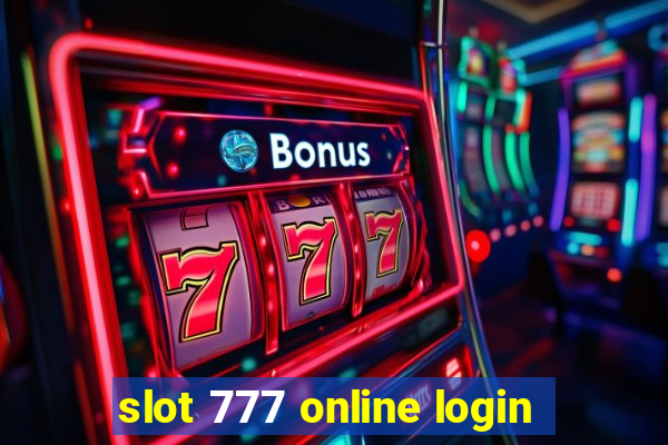 slot 777 online login