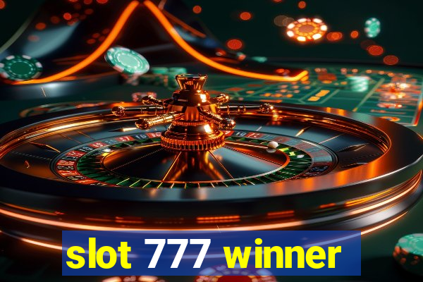 slot 777 winner