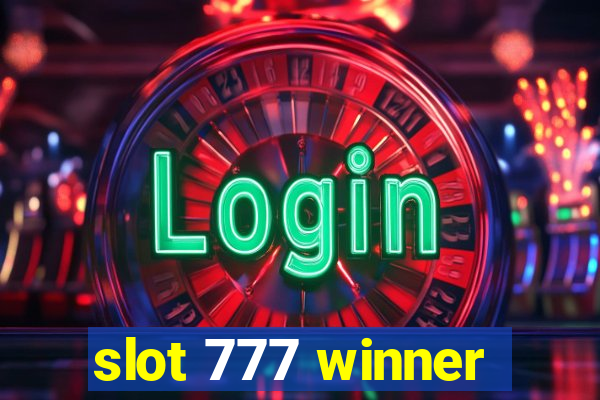 slot 777 winner