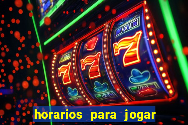 horarios para jogar fortune mouse