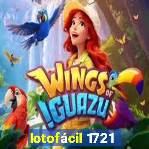 lotofácil 1721