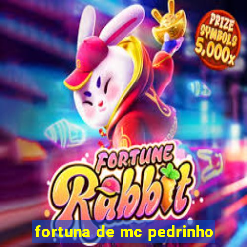 fortuna de mc pedrinho