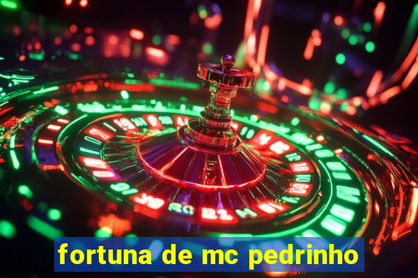 fortuna de mc pedrinho