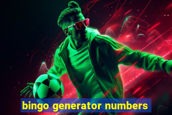 bingo generator numbers