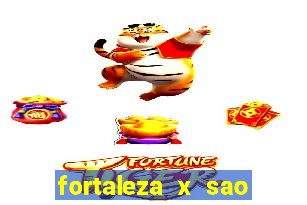 fortaleza x sao paulo palpite