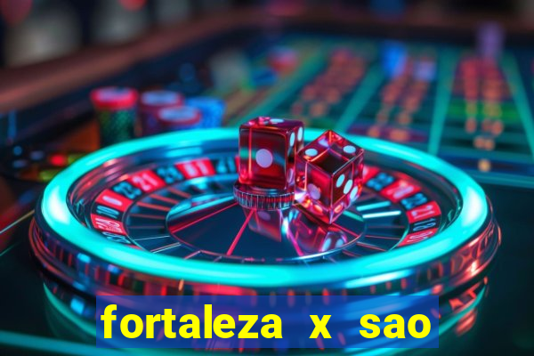 fortaleza x sao paulo palpite