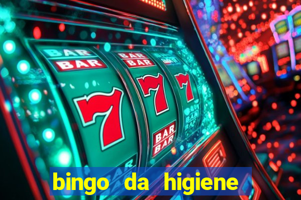 bingo da higiene para imprimir