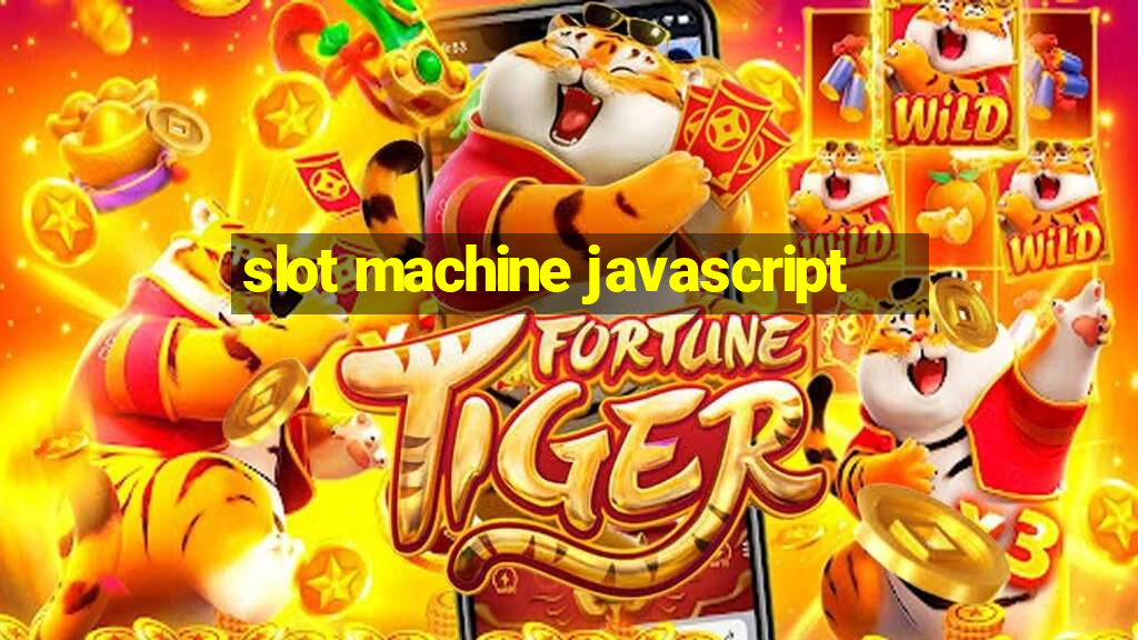 slot machine javascript