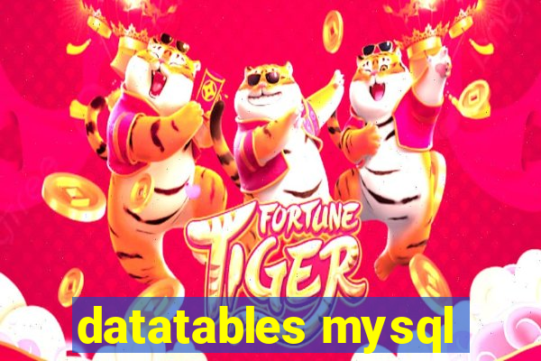 datatables mysql