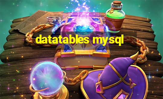 datatables mysql