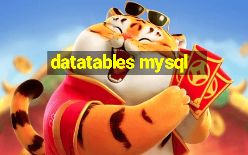 datatables mysql