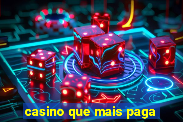 casino que mais paga